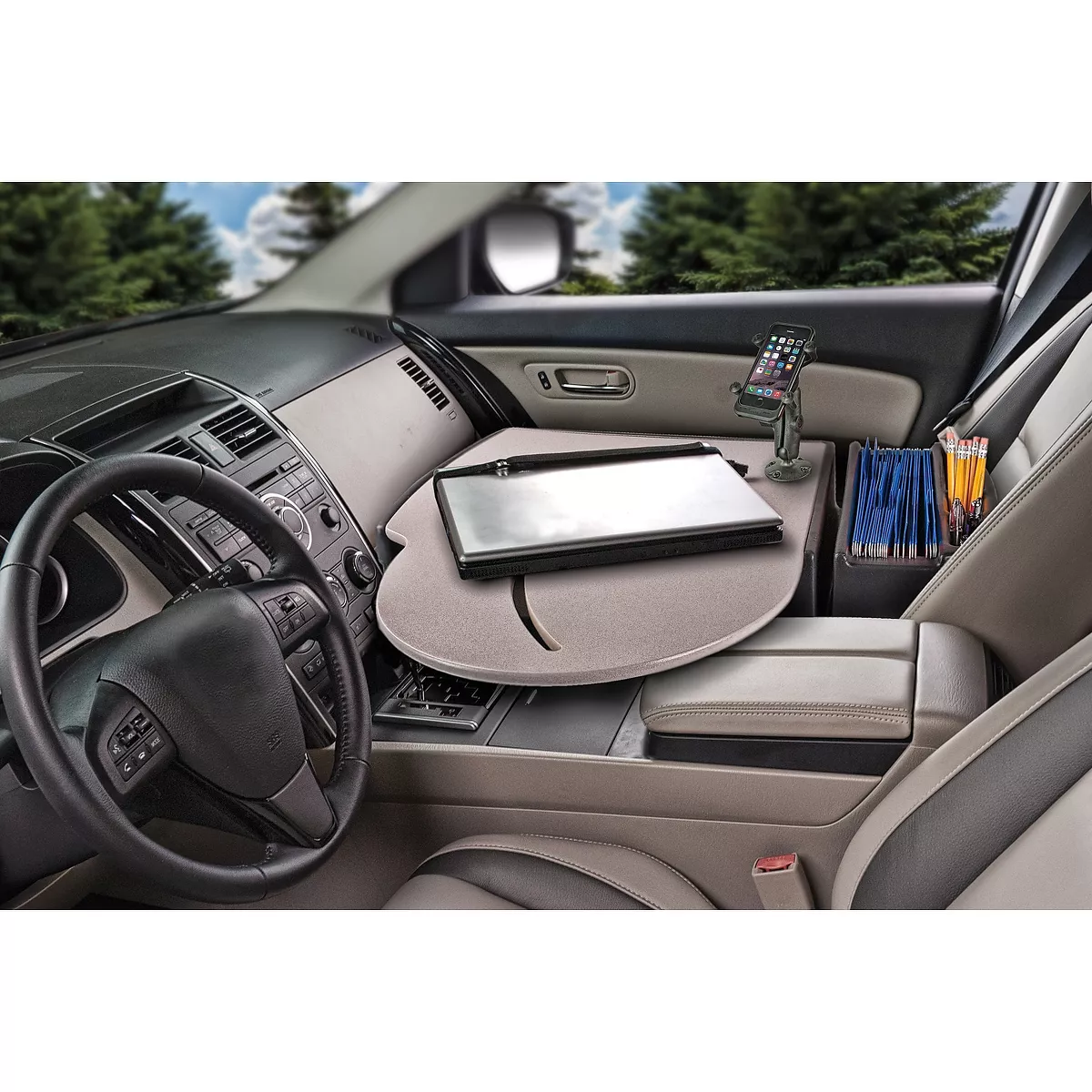 AutoExec RoadMaster Truck Laptop Desk with Phone Mount (RoadTruck-03)