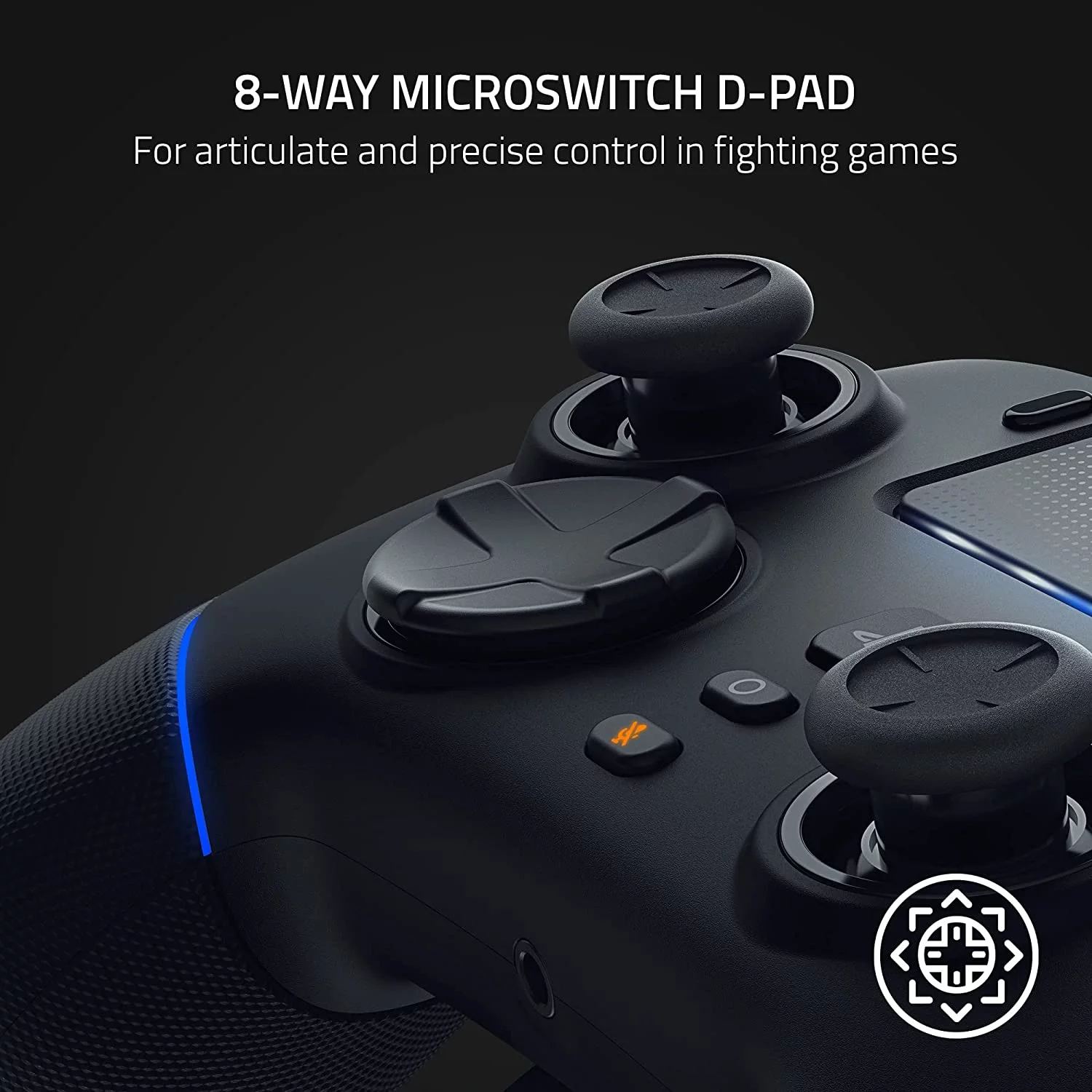 2026 Razer Wolverine V2 Pro Wireless Controller Black HyperSpeed, Mecha-Tactile, RGB Lights for PS5 & PC With Cleaning kit BOLT AXTION Bundle