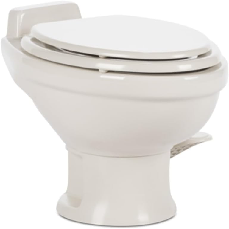 320 Series Standard Height RV Toilet – White
