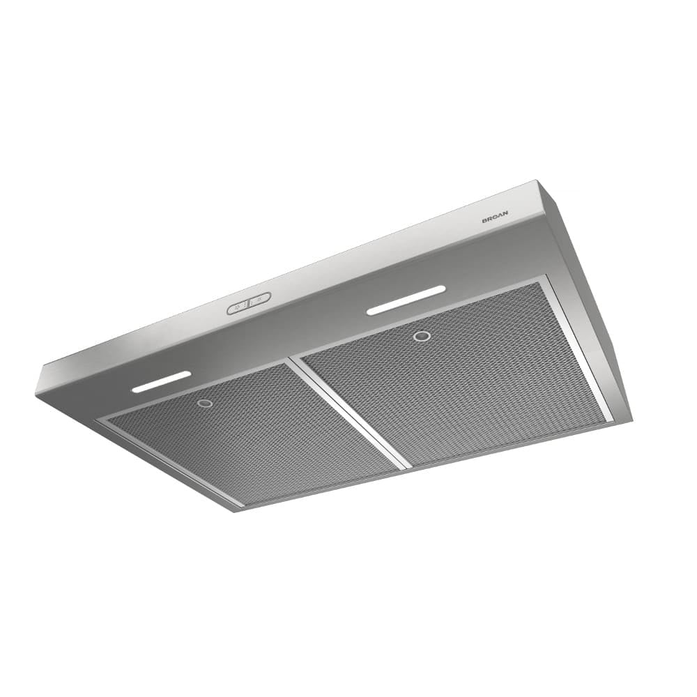 2026 Broan BCDF136SS Glacier 36 inch Stainless Under Cabinet Range Hood