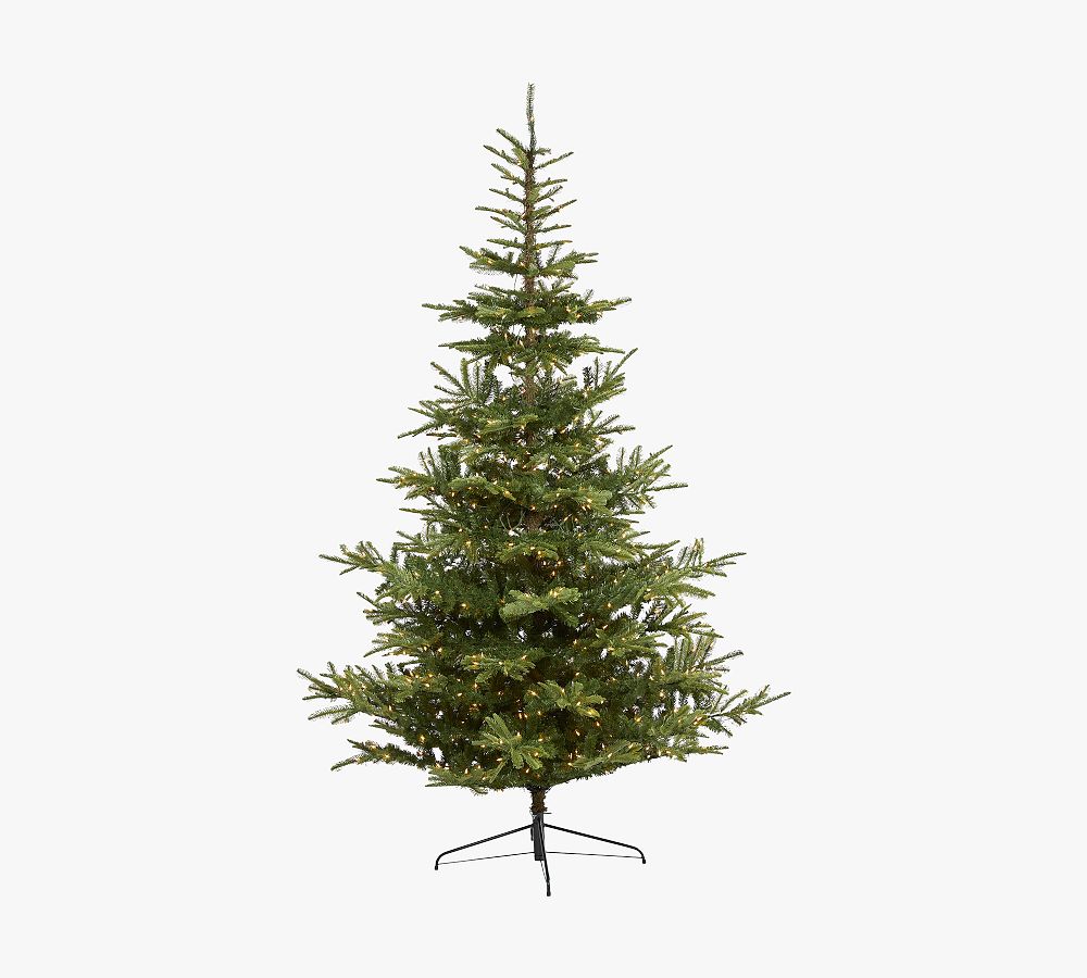 Lit Washington Spruce Faux Christmas Tree  sgtnighsdesigns