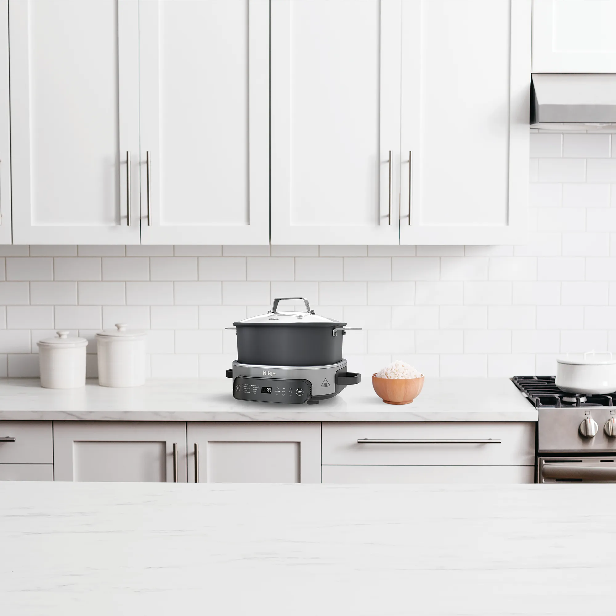 Ninja Foodi PossibleCooker 8-in-1 Multi-Function Cooker with Slow Cook, Sear, Steam & Bake Capabilities