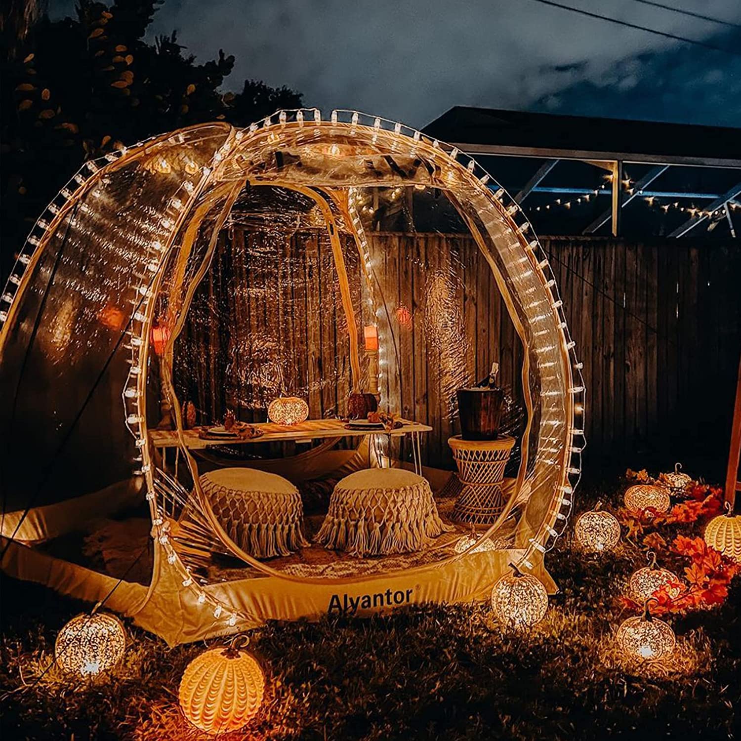 2026 Bubble Tent Pop Up Gazebo, 8-10 Person Igloo Dome Garden Patio Canopy Shelter