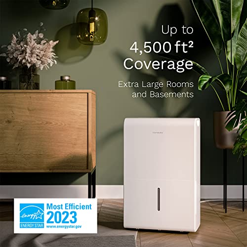 4500 Sq. Ft Energy Star Dehumidifier – Ideal for Large Rooms and Home Basements