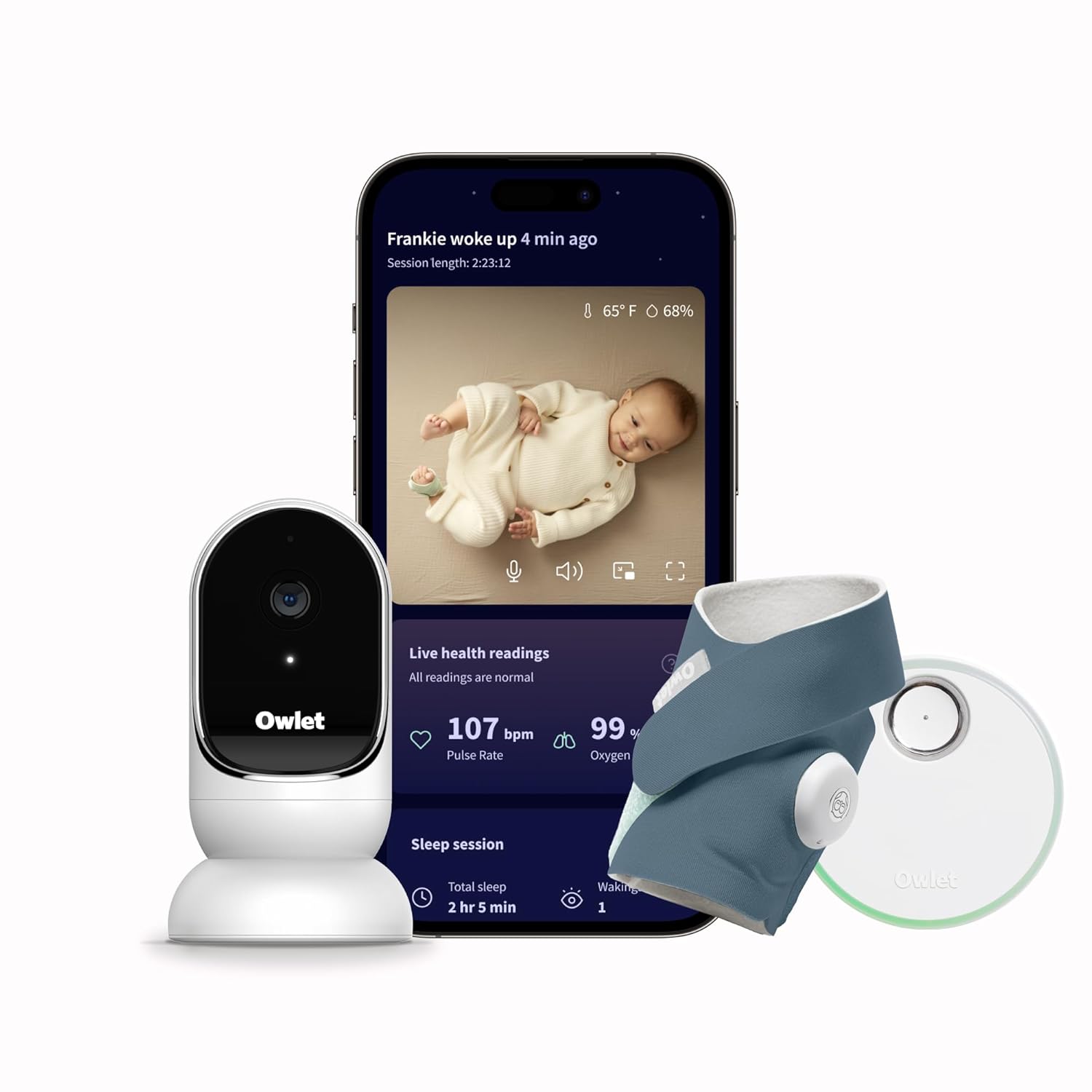 Duo Smart Baby Monitor – FDA-Cleared Cam 2