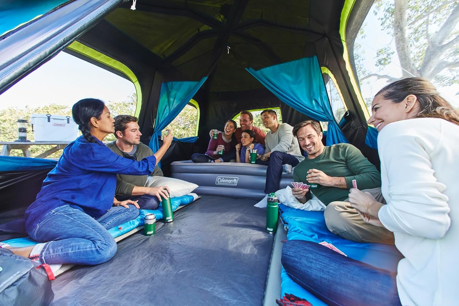 Instant Tent – 1-Minute Setup, 4/6/8/10 Person Capacity