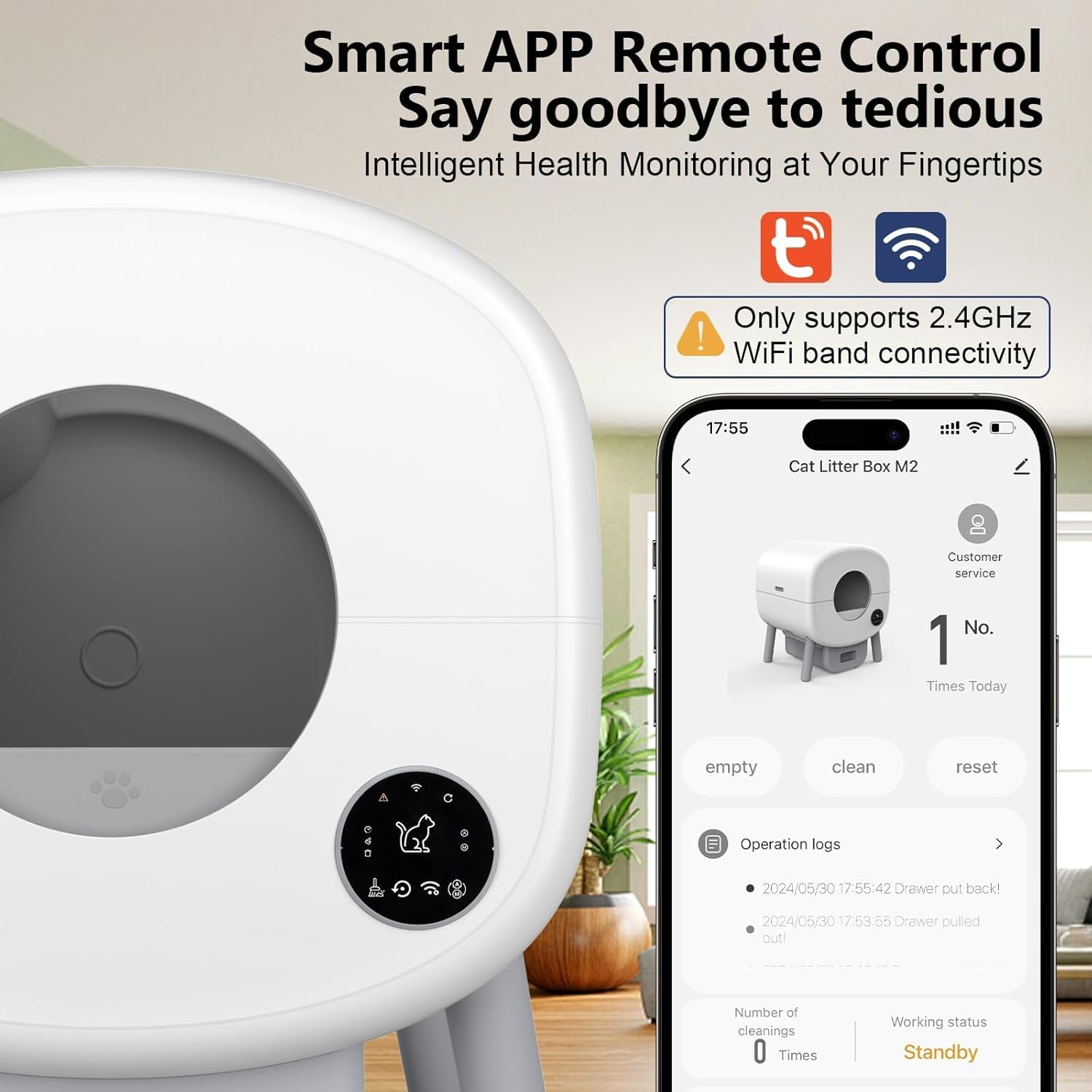 Large Capacity with App Control