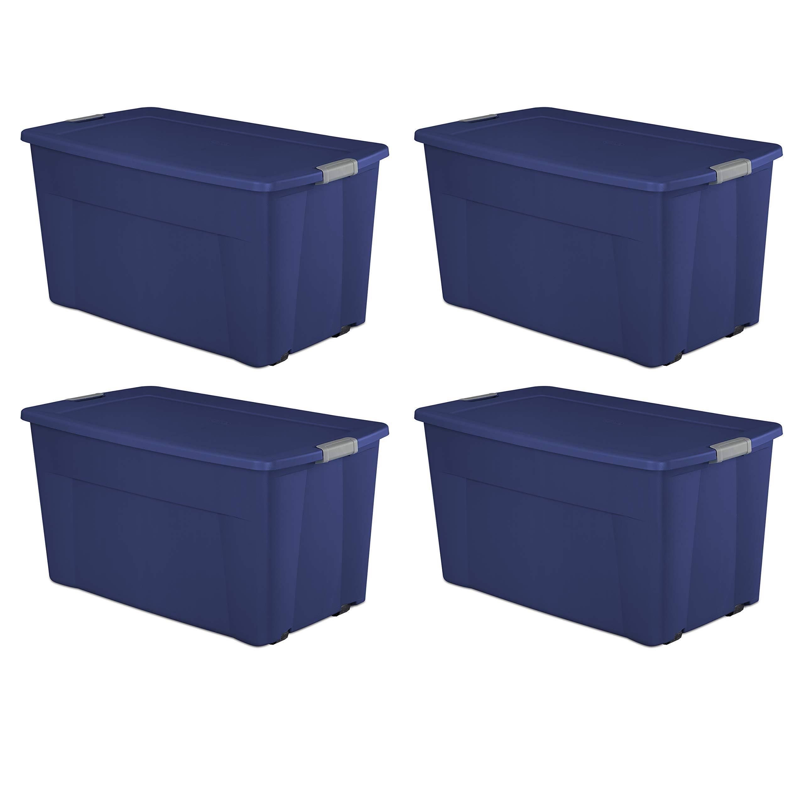 2026 45 Gallon Wheeled Latch Tote- Stadium Blue Case of 4