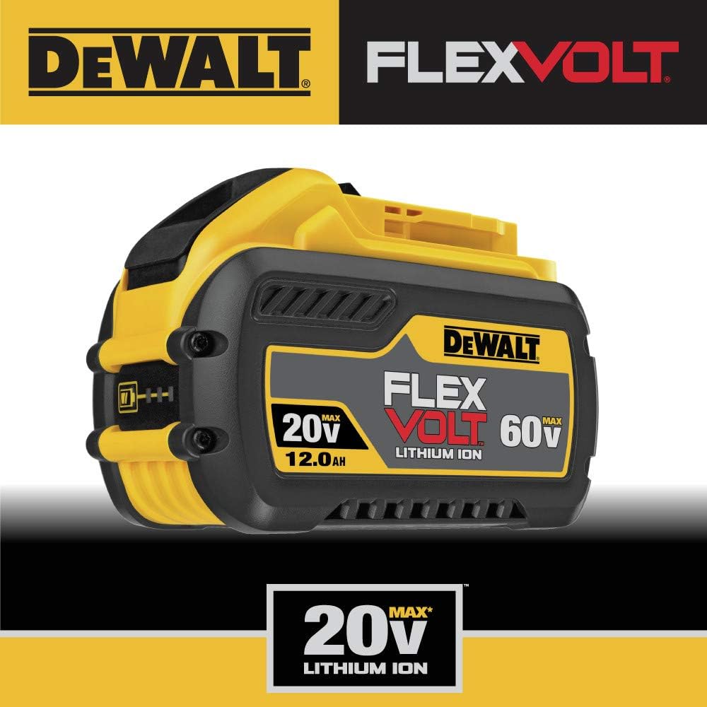 Flexvolt 20V/60V Max 12.0Ah Battery (DCB612)