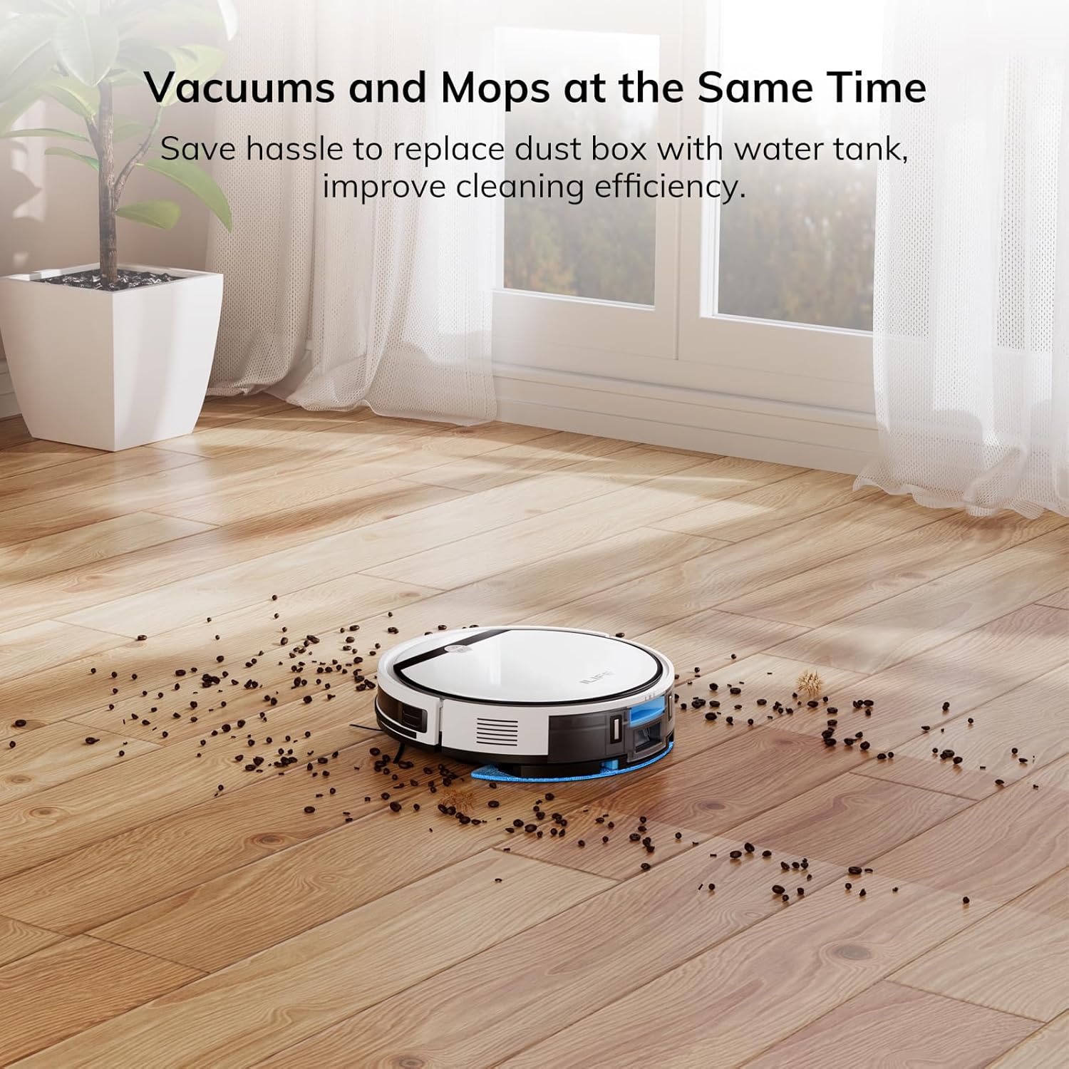 A30 Pro Robot Vacuum and Mop with Self-Emptying Station