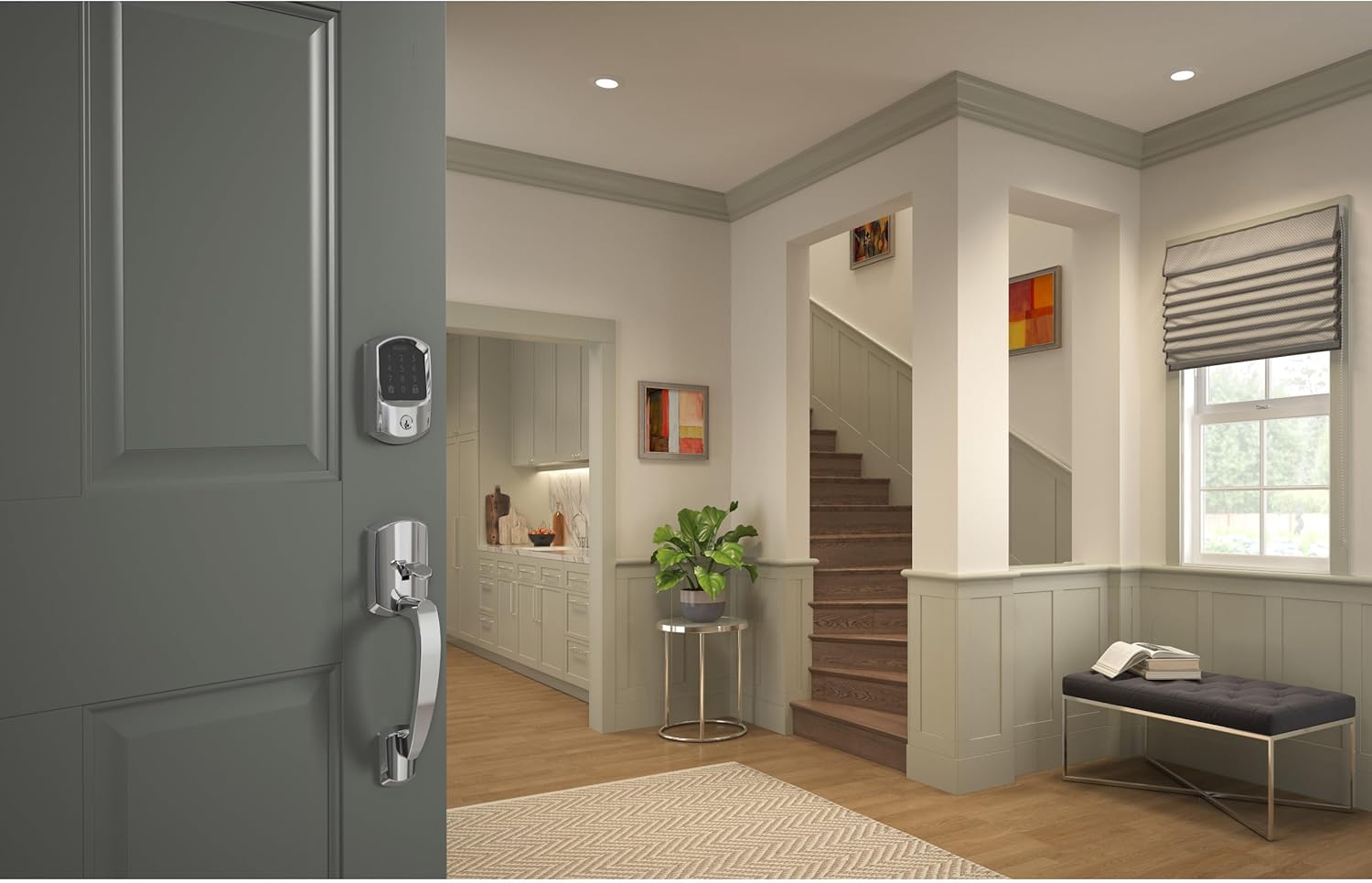 Encode Smart Wifi Deadbolt Lock – Keyless Entry