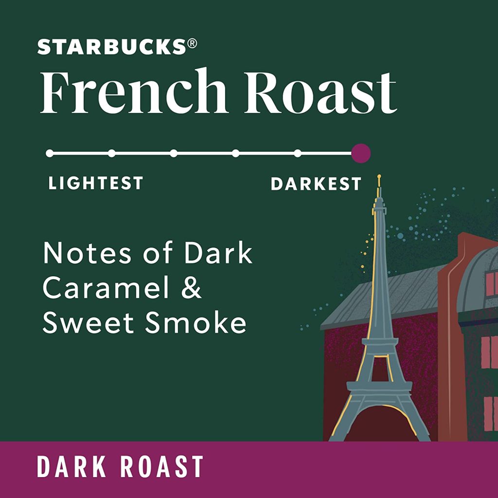 Starbucks Dark Roast French Roast Arabica K-Cup Coffee Pods, 96 Count