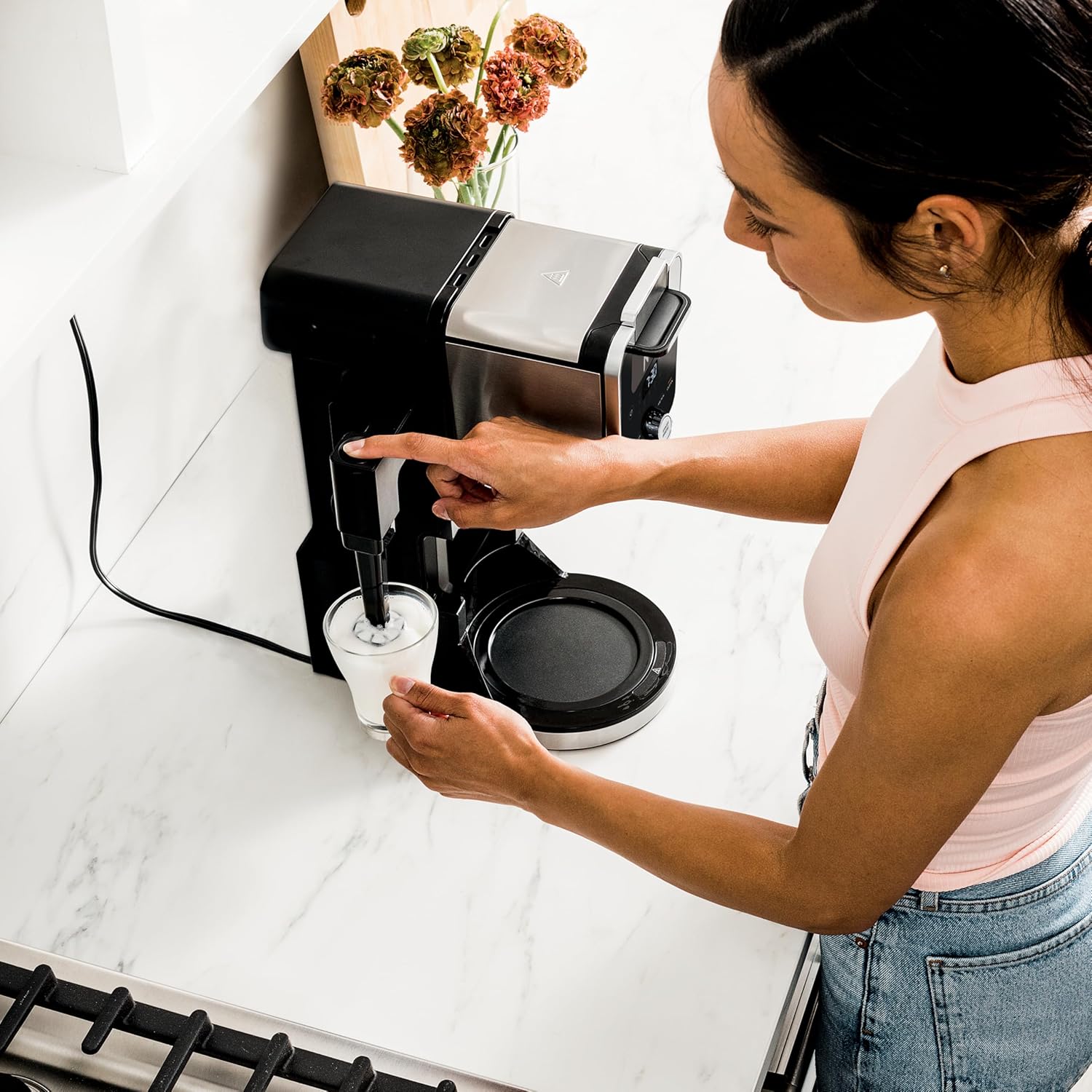 Drip Coffee Maker DualBrew Pro K-Cup Combo 12 Cup