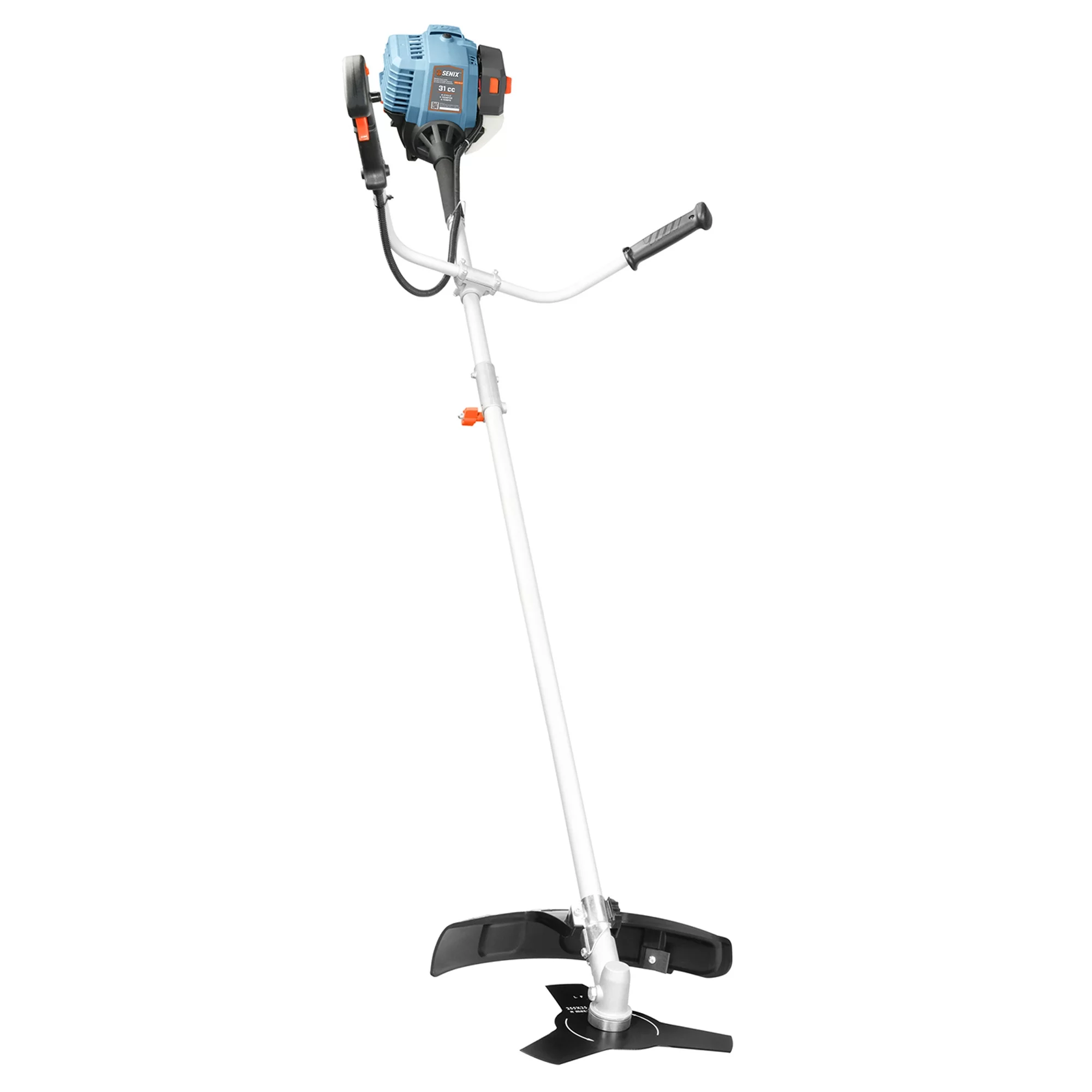 2026 SENIX 31 cc 4-Cycle Gas Powered 10-in Brush Cutter/17.7-in Cutting Swatch, Bump Feed, GTBCU4QL-M