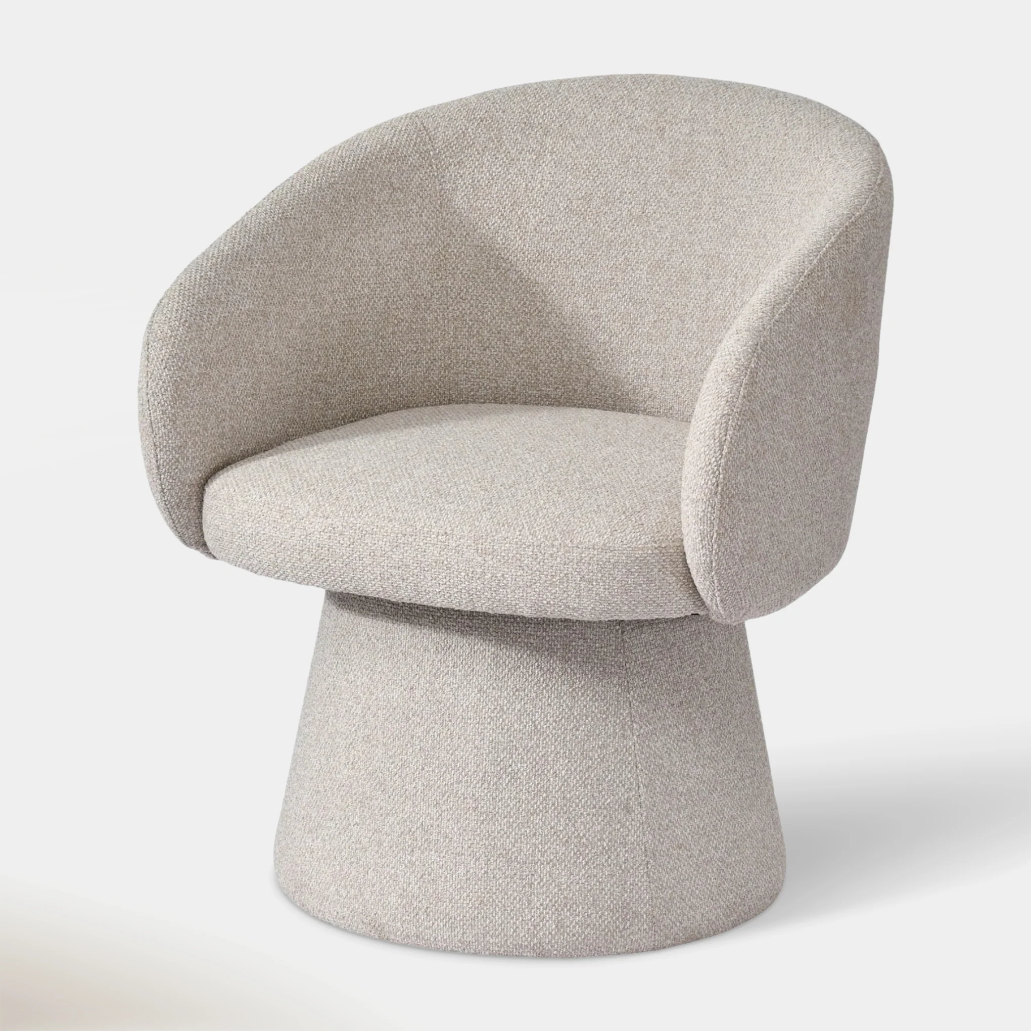 Jericho Club Chair in Bone White – Modern Elegance & Comfort