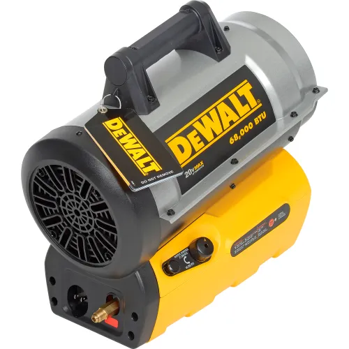 2026 DEWALT 68,000 BTU Cordless Forced Air Propane Heater - DXH70CFA