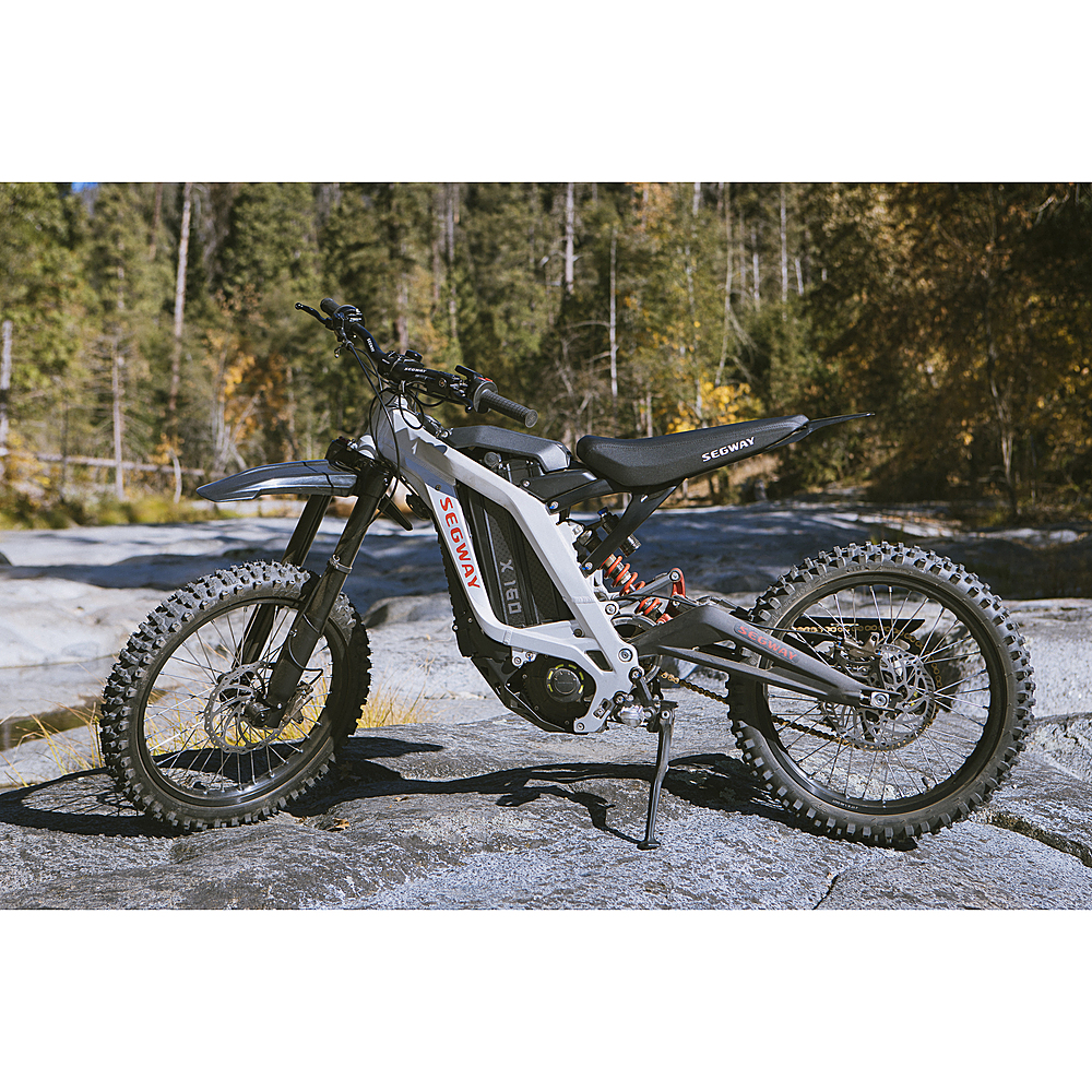 2025 Segway – Dirt eBike x260 w/74.6 mi Max Operating Range & 46.6 mph Max Speed – Silver