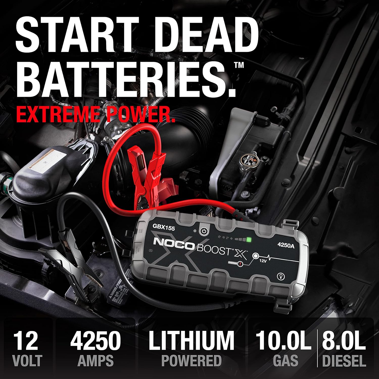 Boost X Gbx155 Jump Starter & Power Bank 4250A