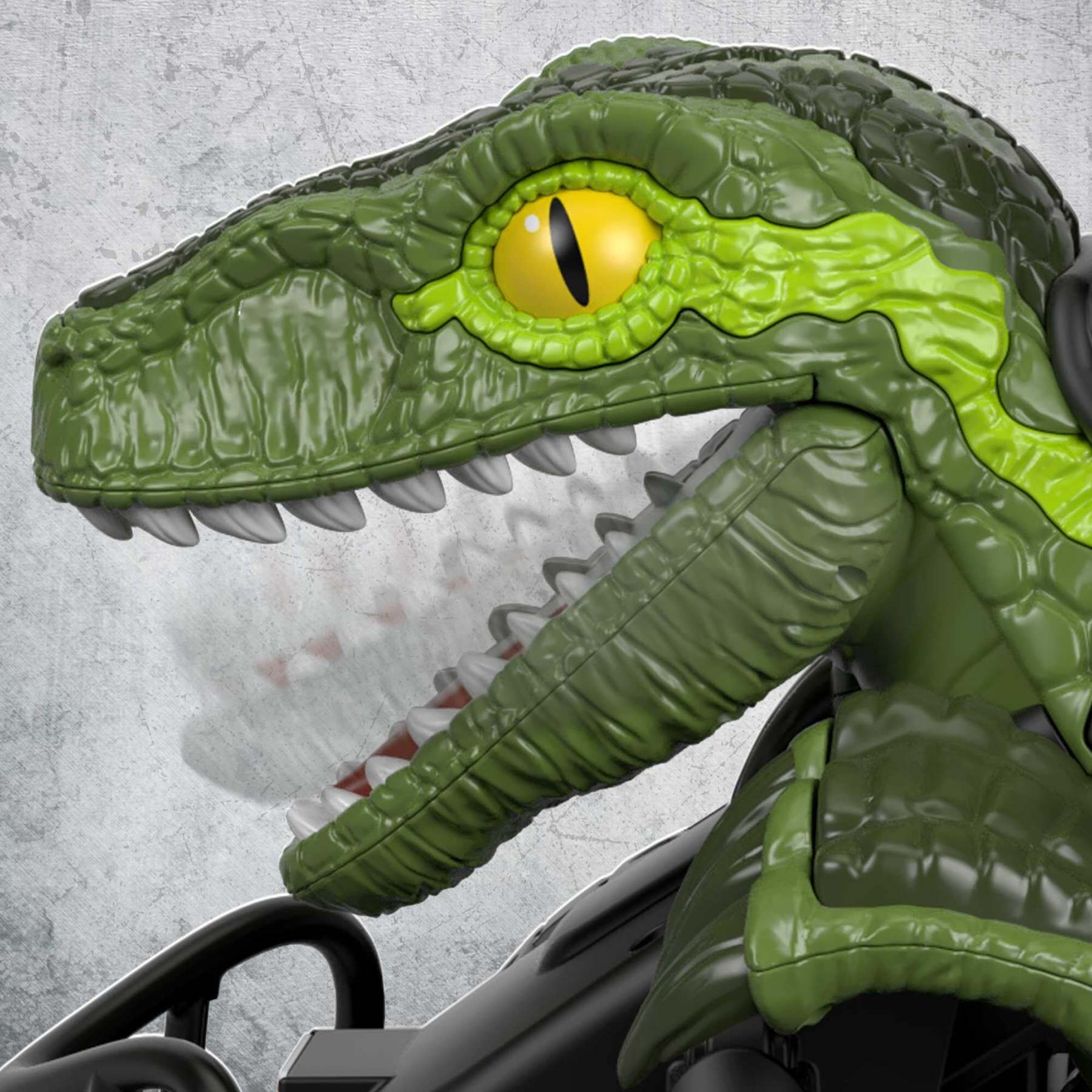 2026 Power Wheels Jurassic World Dino Racer Ride-On ATV, Green Dinosaur Toy