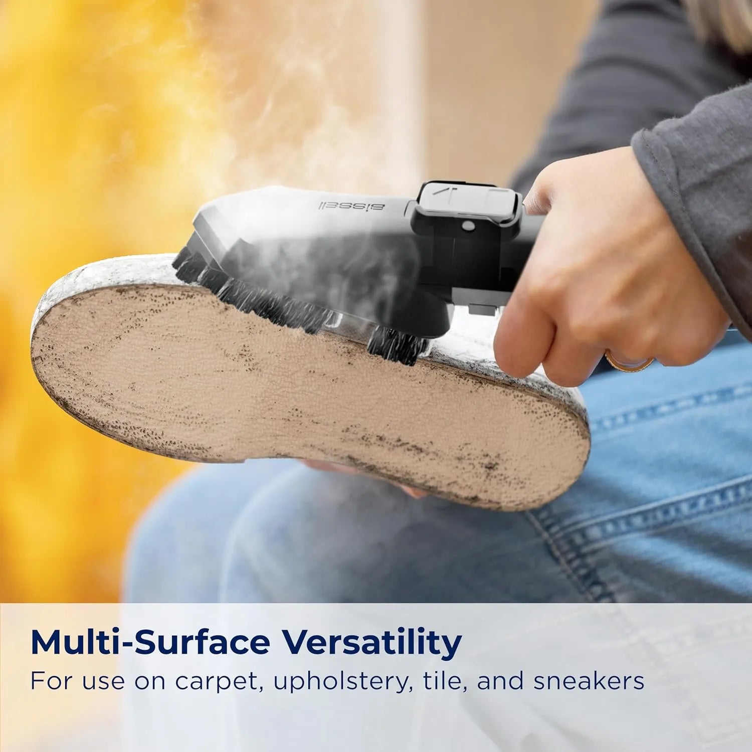 2026 Green HydroSteam Multi-Purpose Portable Carpet and Upholstery Cleaner, Car and Auto Detailer, 3618, Black and Copper Harbor