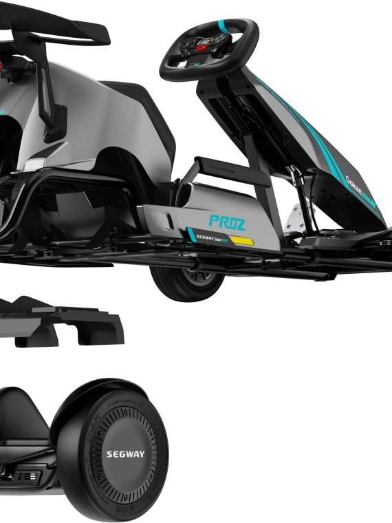 2025 Segway – Go Kart Pro 2 w/15.5 mi Max Operating Range & 26.7 mph Max Speed – Gray