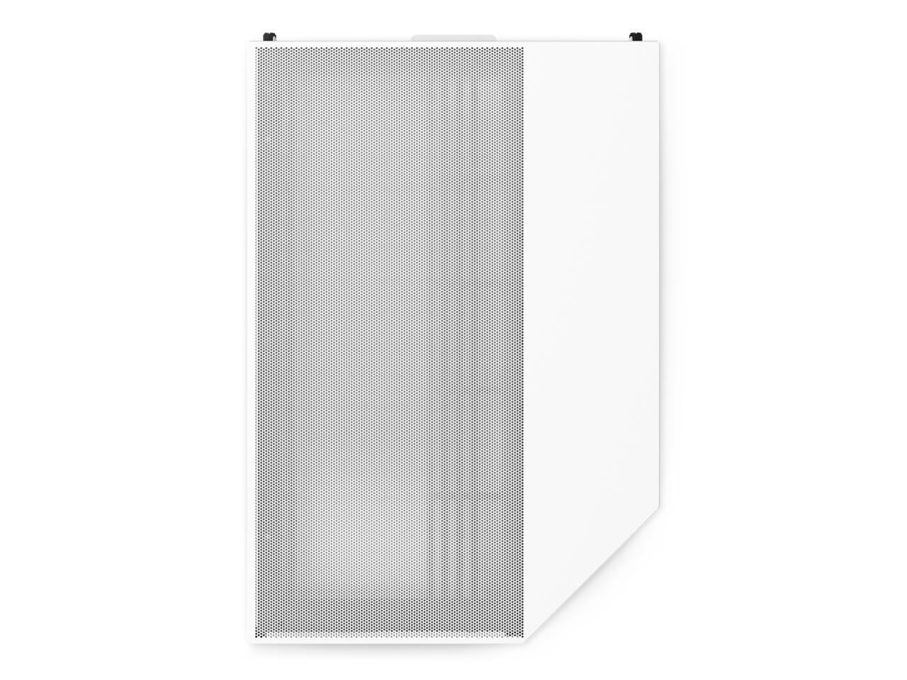 2026 NZXT H6 FLOW Compact Dual-Chamber Mid-Tower Airflow Case, White, CC-H61FW-01