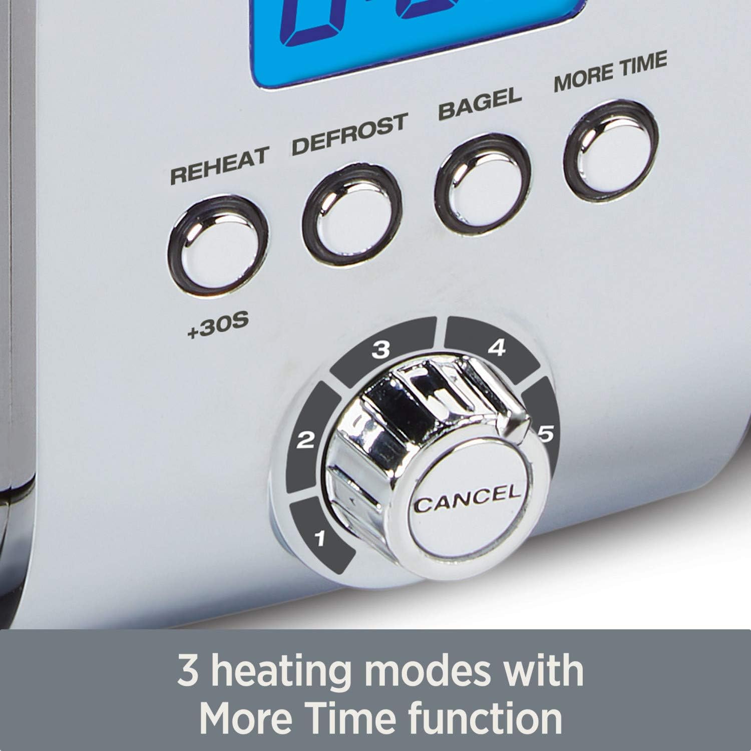 All-Clad 10942223917 Stainless Steel Digital Toaster with Extra Wide Slot, 4-Slice, Silver – 2-Slice