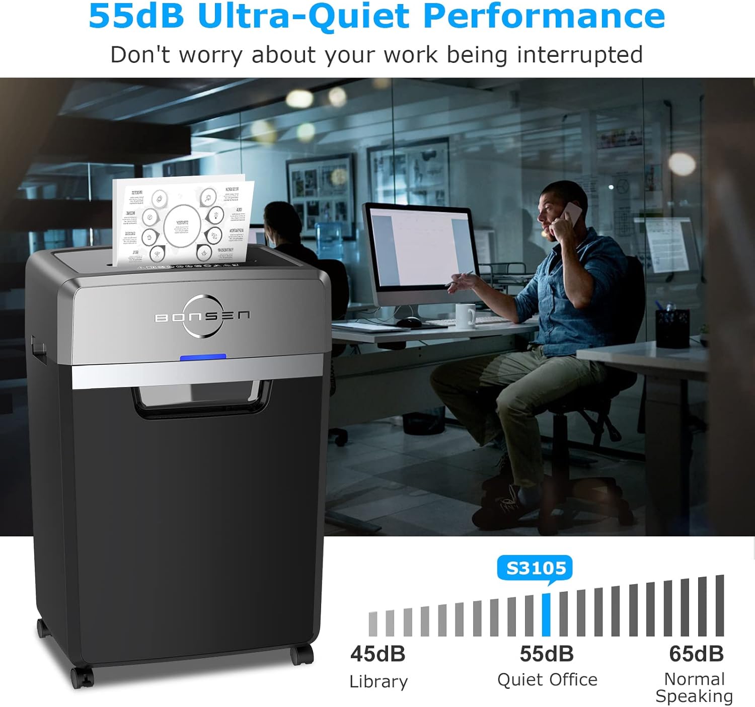 Heavy Duty 24-Sheet Cross-Cut Paper Shredder