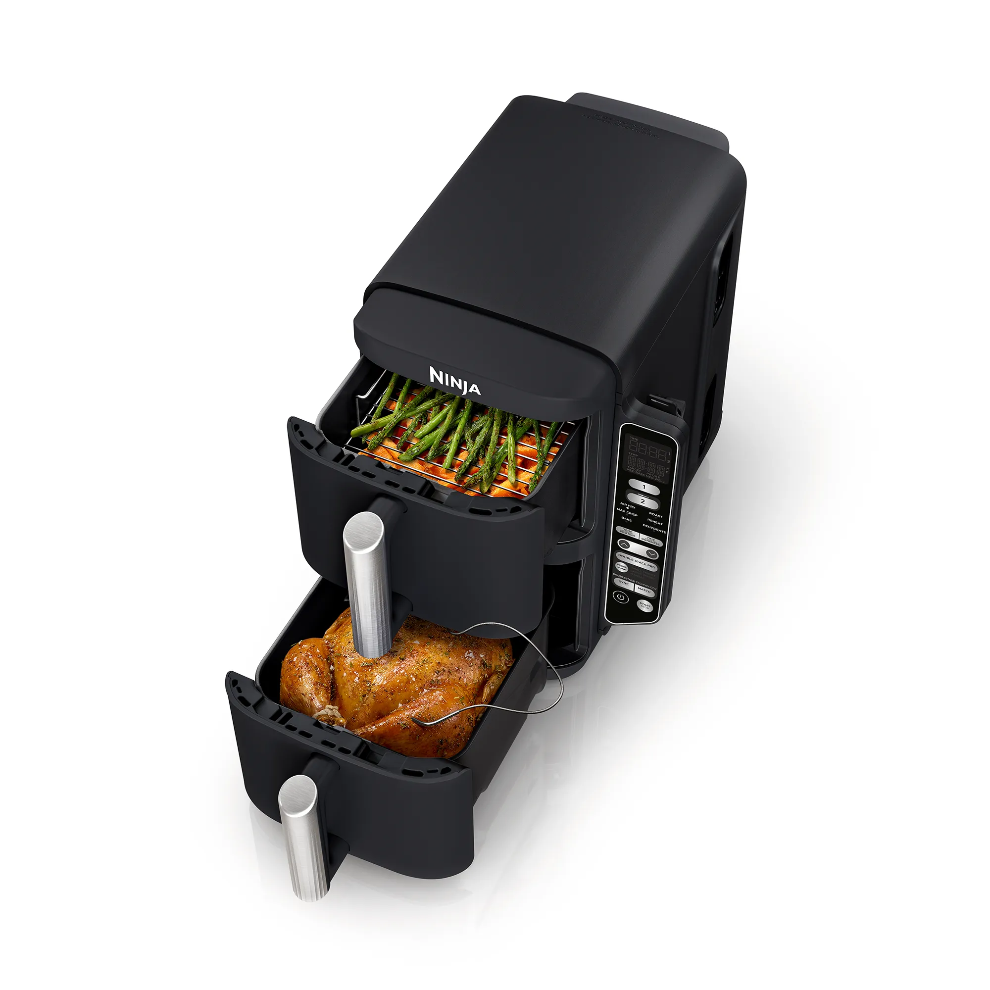 2026 Ninja DoubleStack XXXL Smart 9.5L 2 Drawer Air Fryer