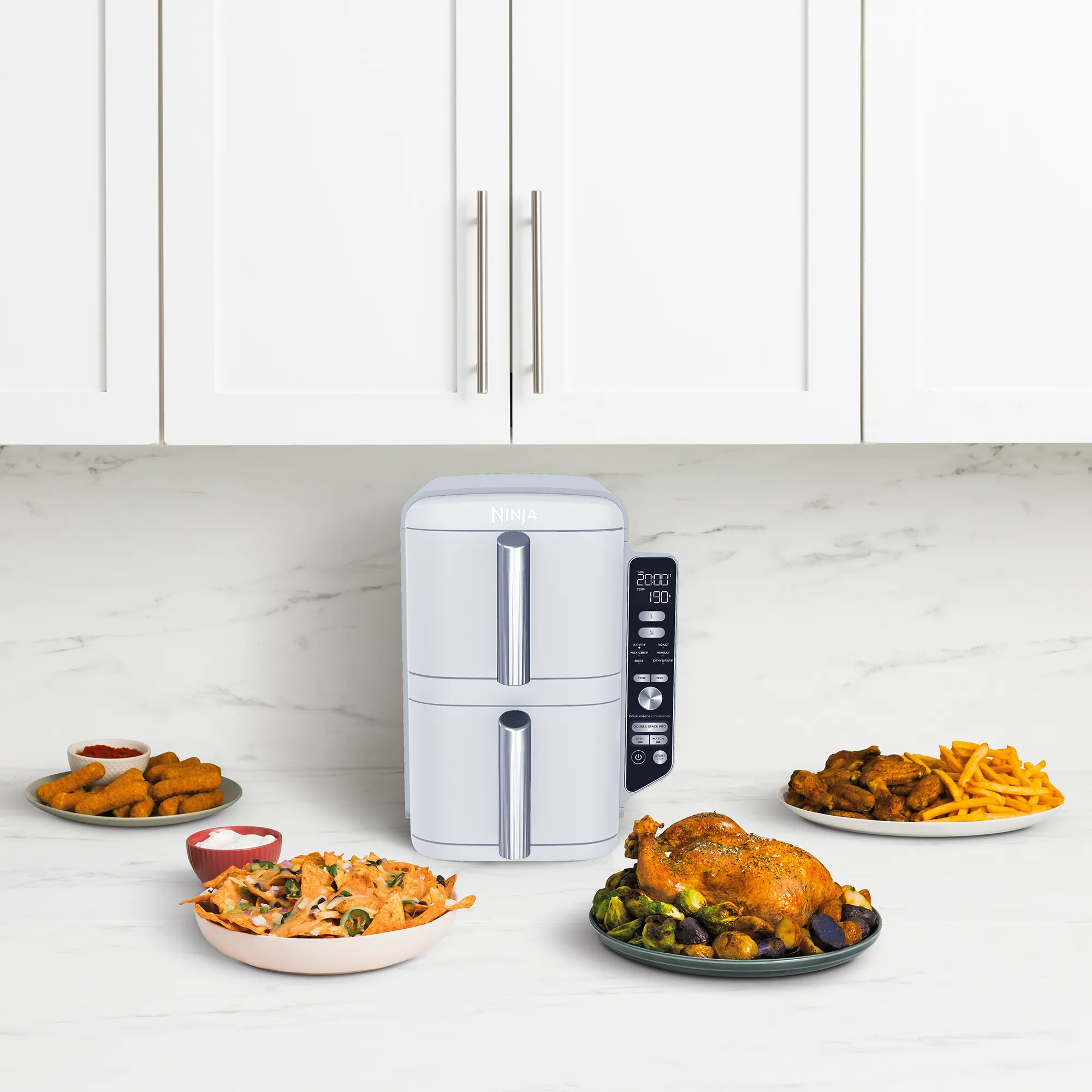 2026 Ninja DoubleStack XXXL 9.5L 2 Drawer Air Fryer