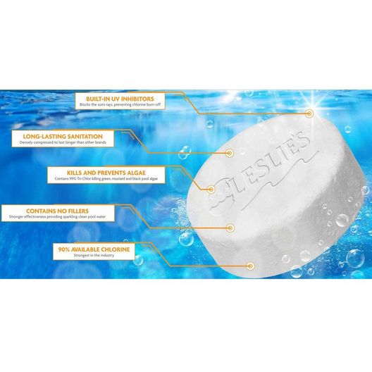 2026 Leslie’s – 3 in. Jumbo Chlorine Pool Tabs – 20 lbs. Bucket