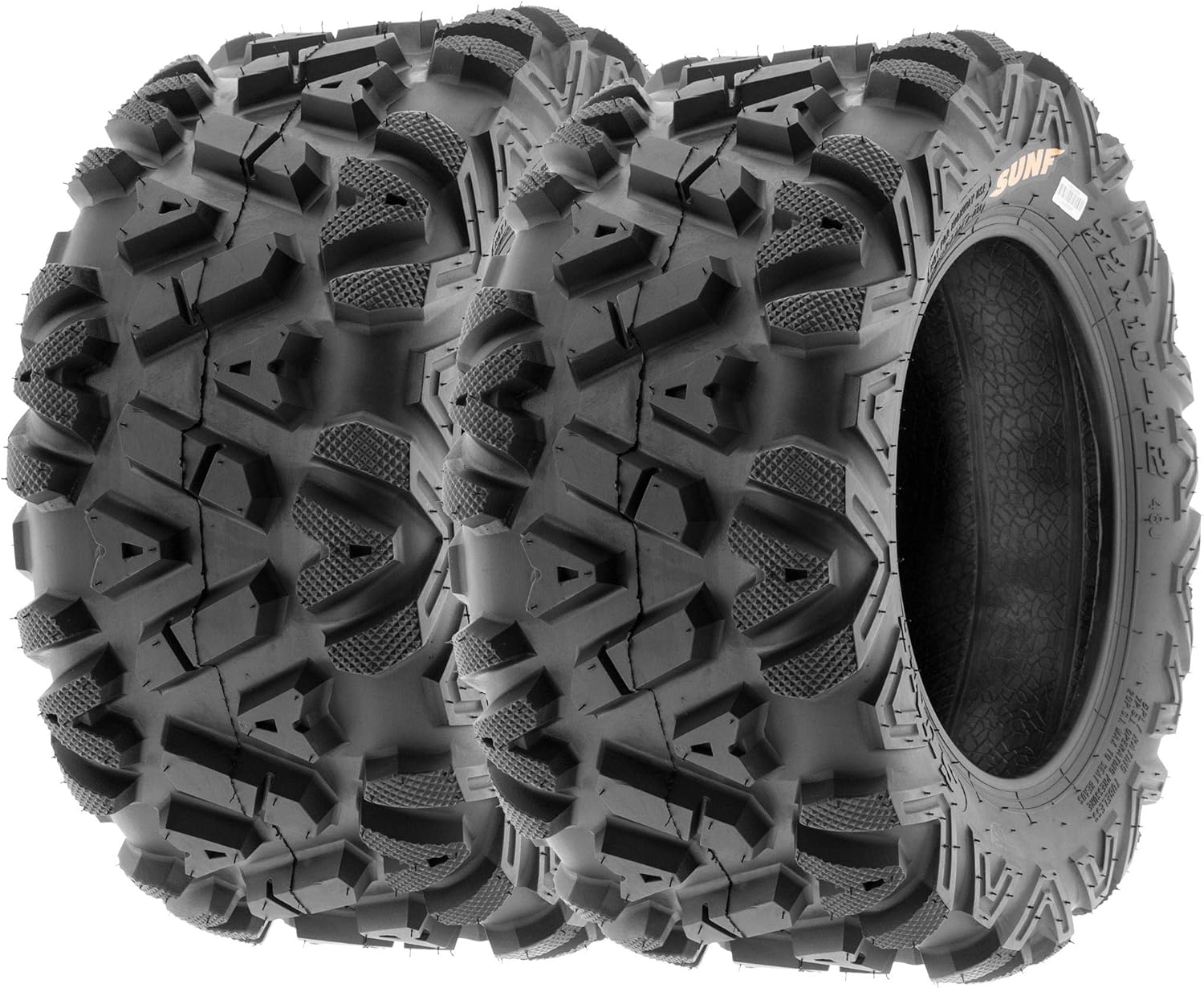 ATV UTV All-Terrain Tires Set of 4 25X8-12 25X10-12