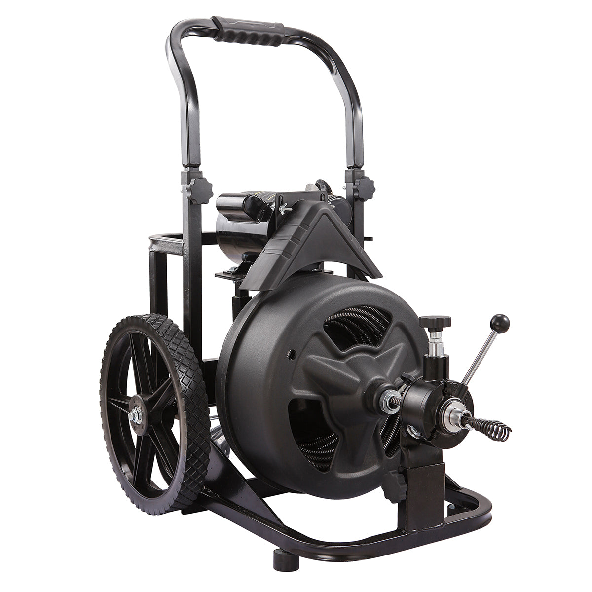 45078 45078 Drain Snake Commercial w/Attachments 100' Electric Sewer