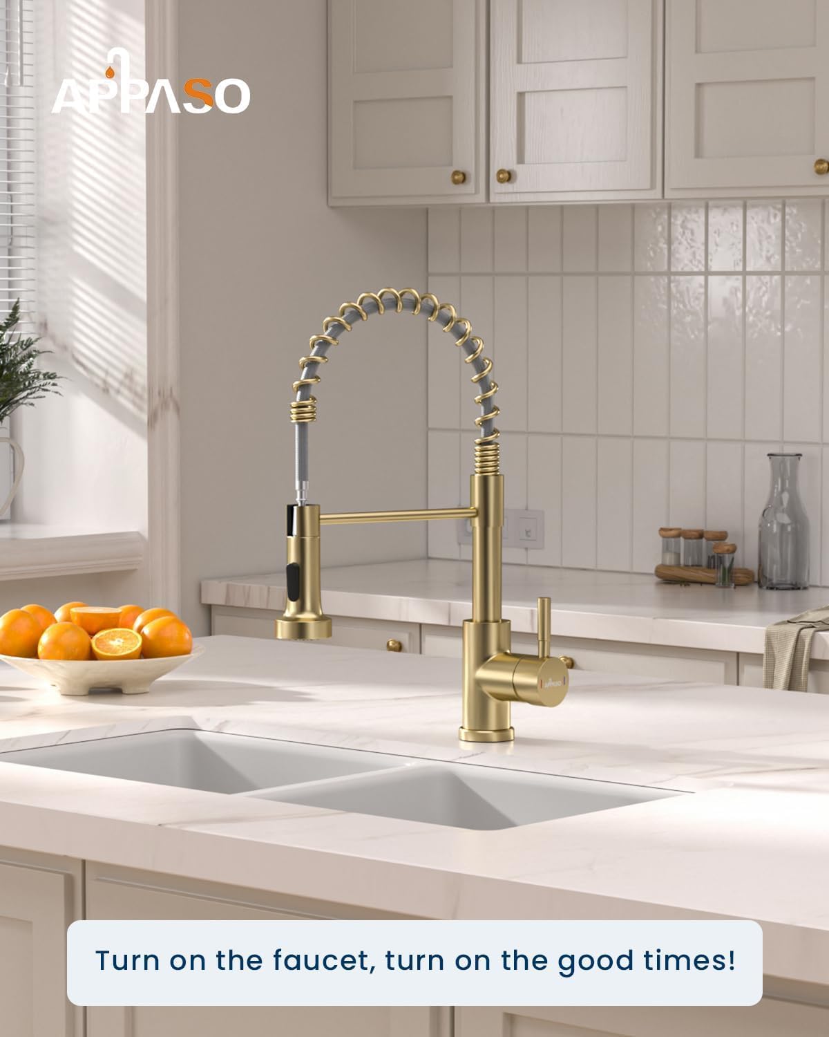 Black Touchless Kitchen Faucet with Soap Dispenser, Motion Sensor Activated Hands-Free Automatic Faucet for Sink with Pull Down Sprayer, Single Handle Smart Faucets for Kitchen Sink