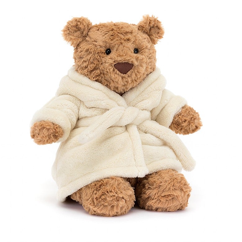 ‘- Bartholomew Bear Bathrobe
