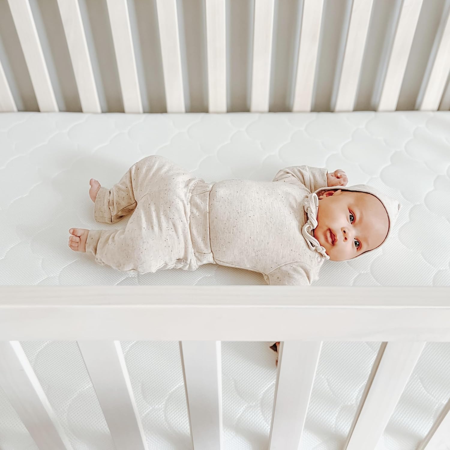Crib Mattress & Toddler Bed – Waterproof & Breathable
