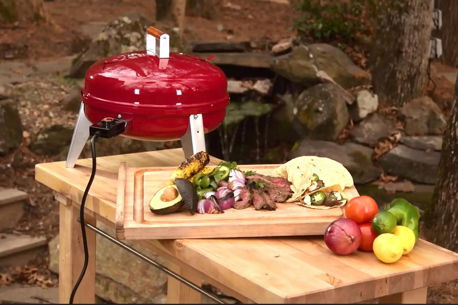 Americana 4-in-1 Electric and Charcoal Water Smoker