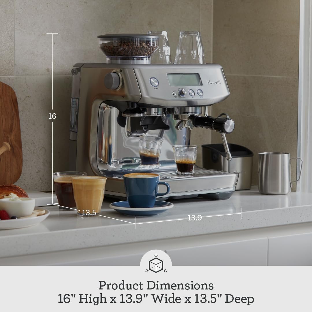 Barista Pro Espresso Machine BES878BSS – Steel