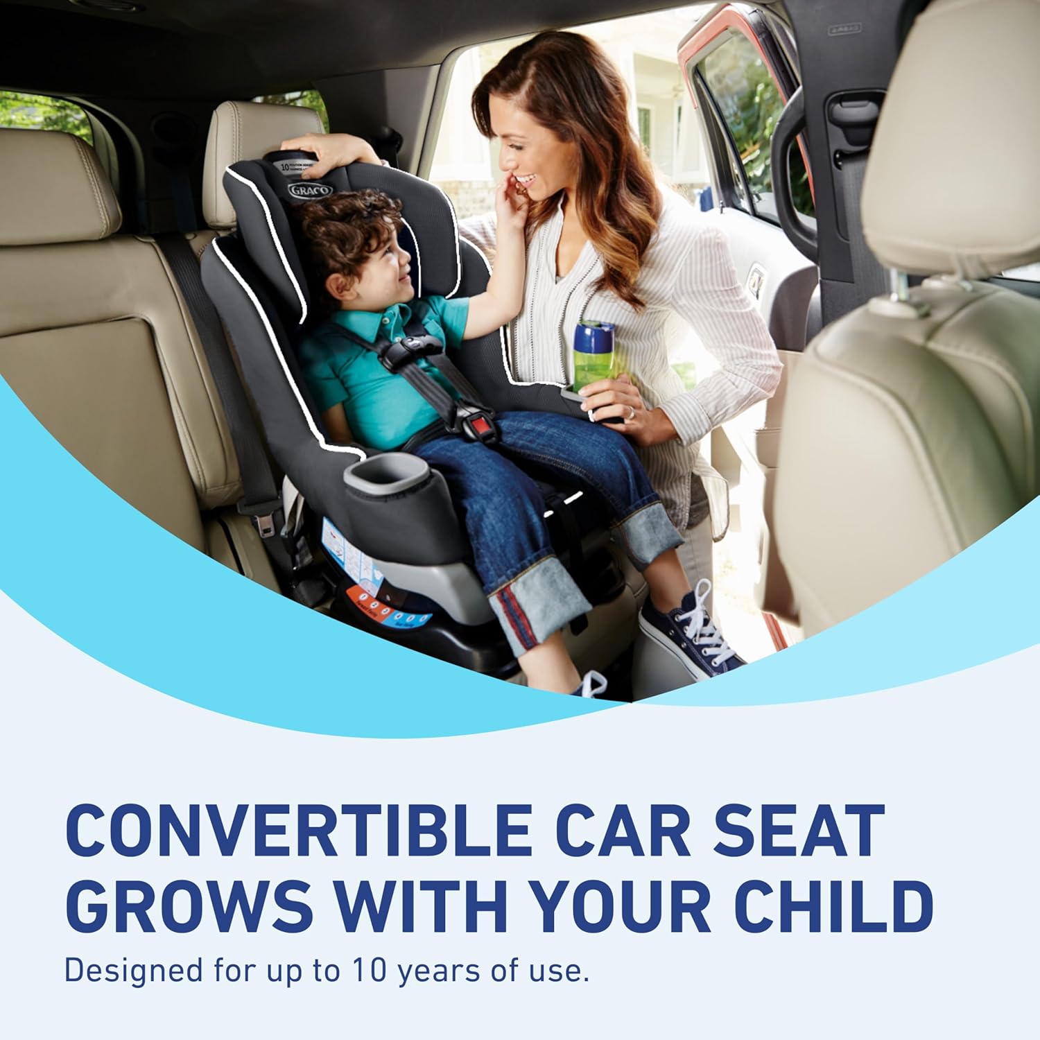 Extend2Fit Convertible Baby Car Seat – Adjustable Legroom