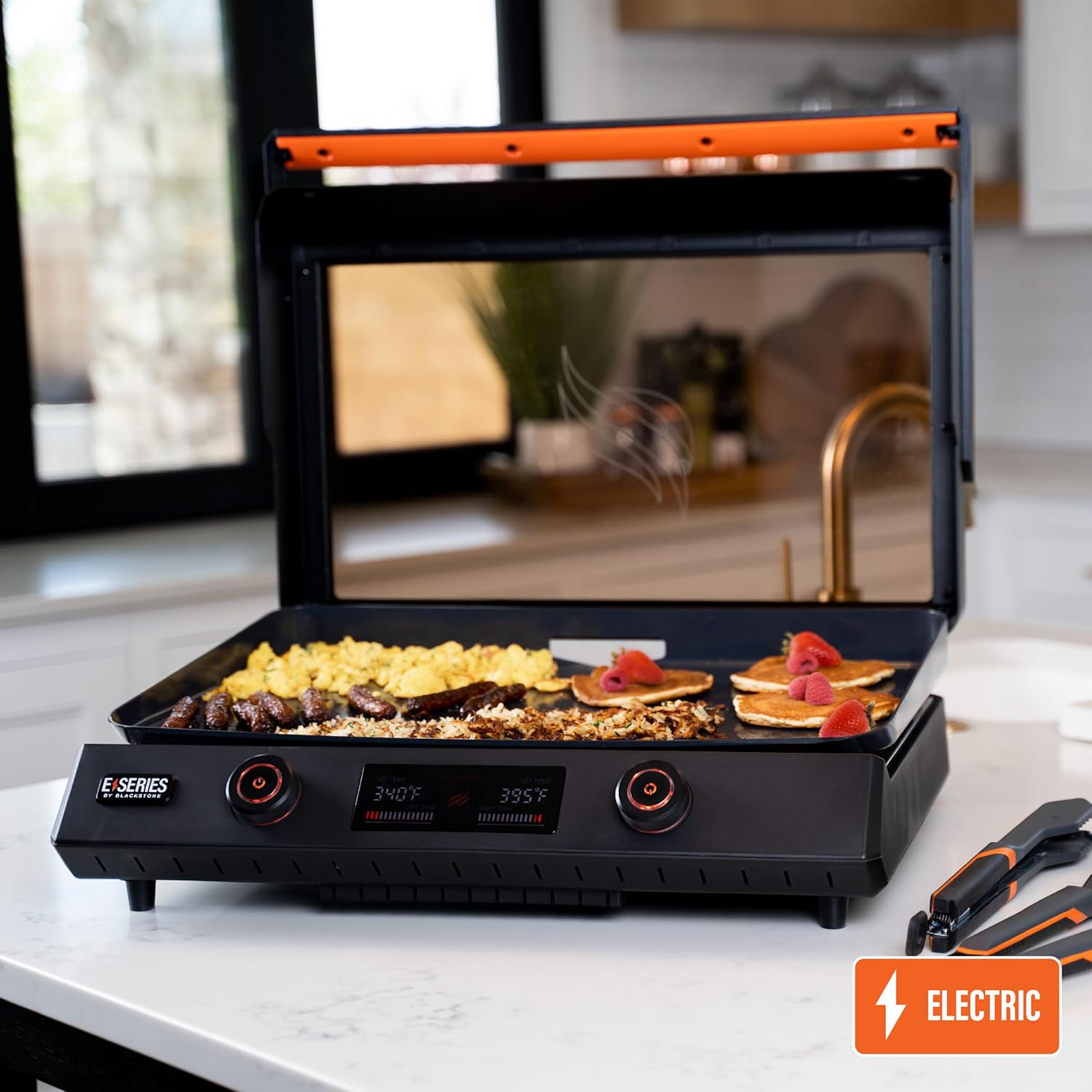 22-Inch Electric Griddle – Non-Stick Ceramic Surface
