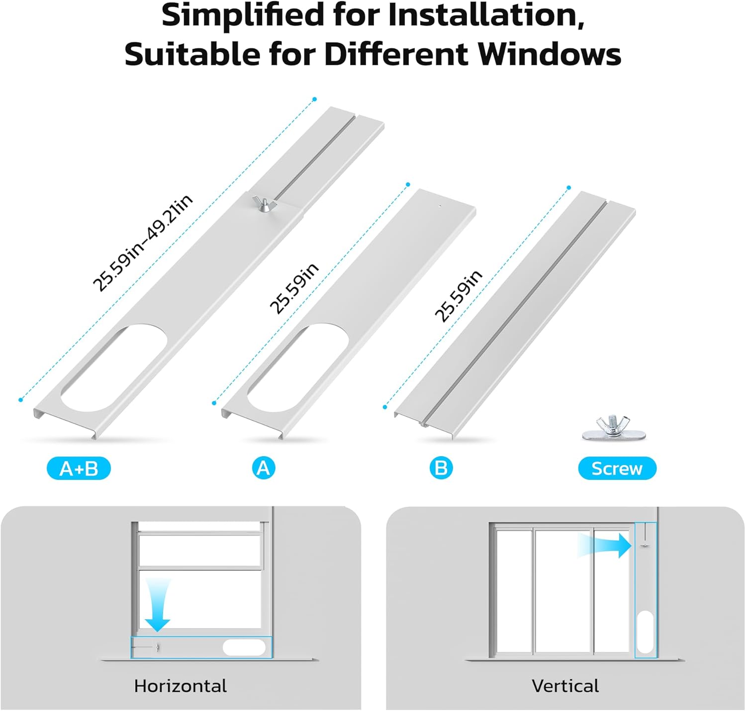 8,000 BTU Portable Air Conditioner with Remote Control
