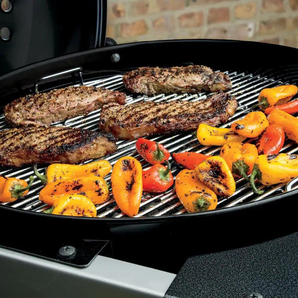 2026 22 in. Performer Charcoal Grill in Black with Built-In Thermometer and Storage Rack