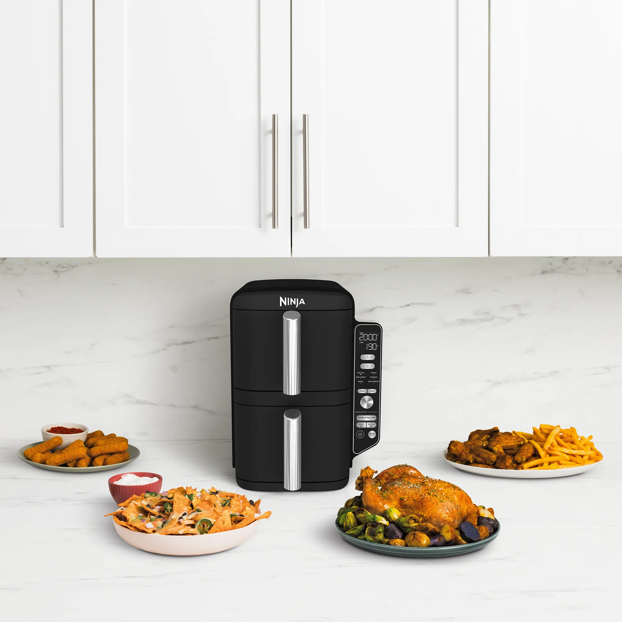 2026 Ninja DoubleStack XXXL 9.5L 2 Drawer Air Fryer