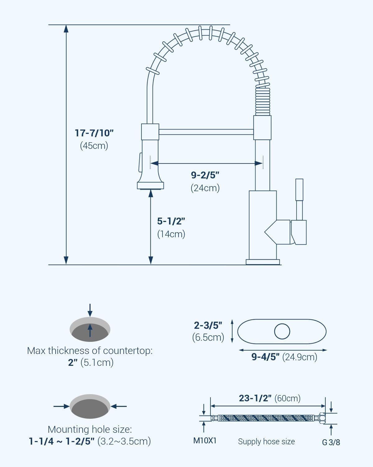 Black Touchless Kitchen Faucet with Soap Dispenser, Motion Sensor Activated Hands-Free Automatic Faucet for Sink with Pull Down Sprayer, Single Handle Smart Faucets for Kitchen Sink