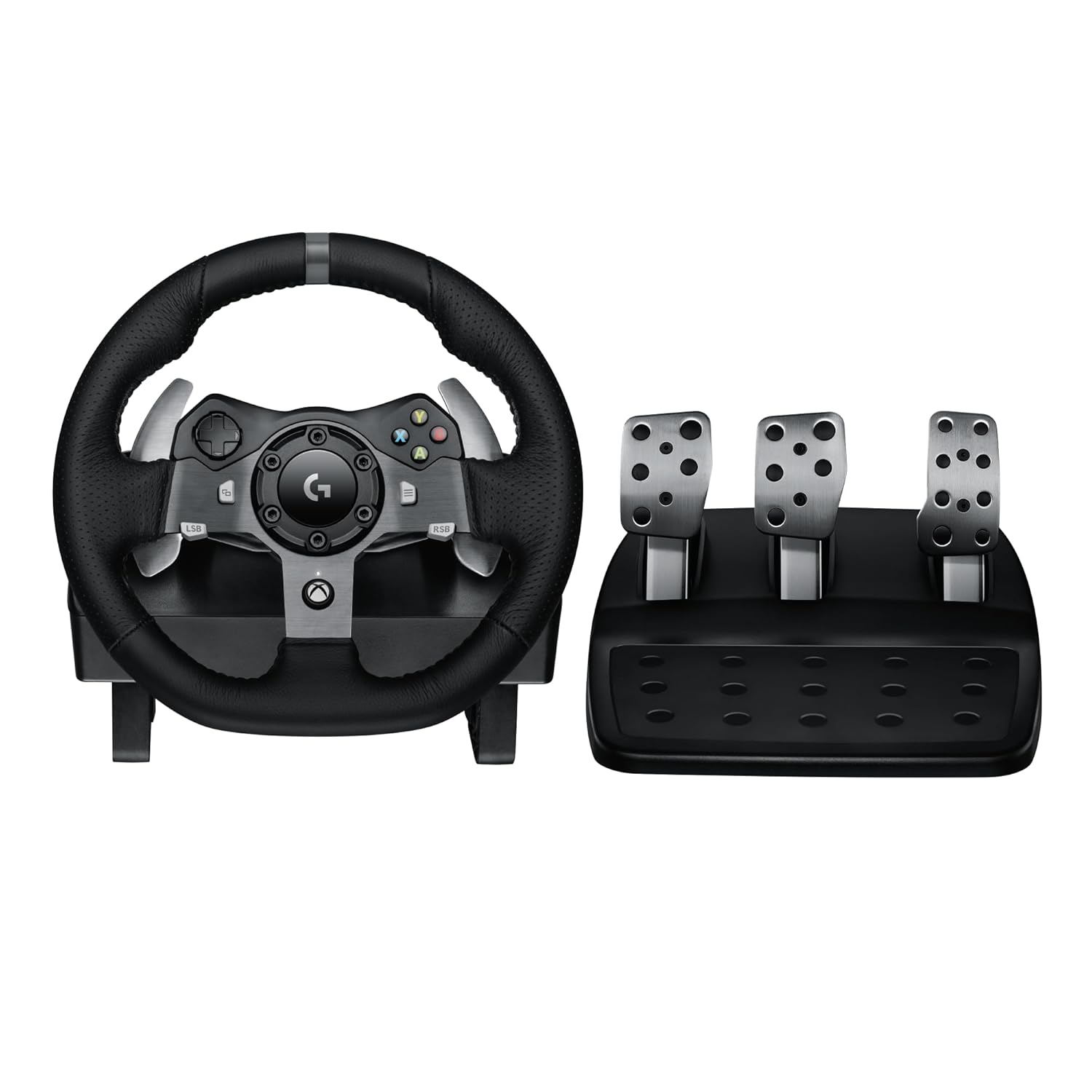 G 920 Driving Force Racing Wheel with Pedals – Black