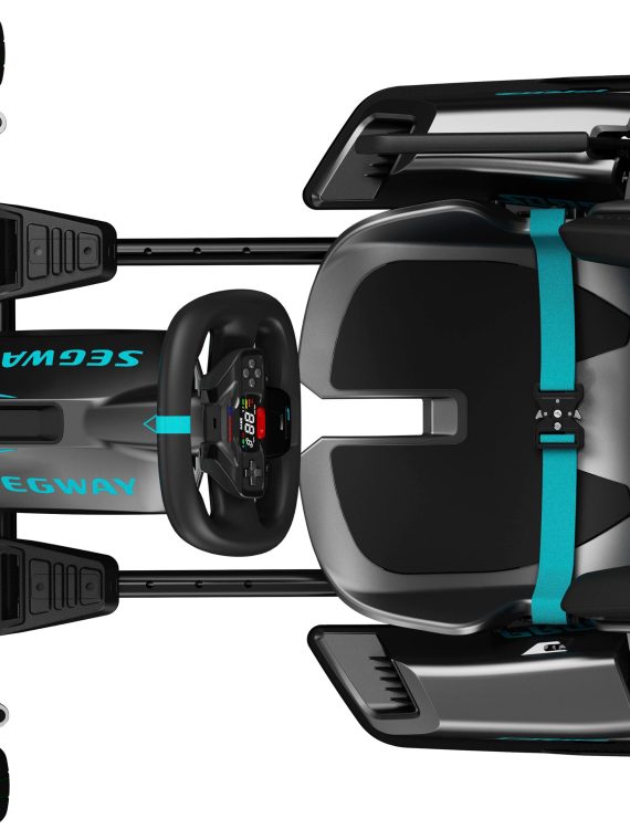 2025 Segway – Go Kart Pro 2 w/15.5 mi Max Operating Range & 26.7 mph Max Speed – Gray