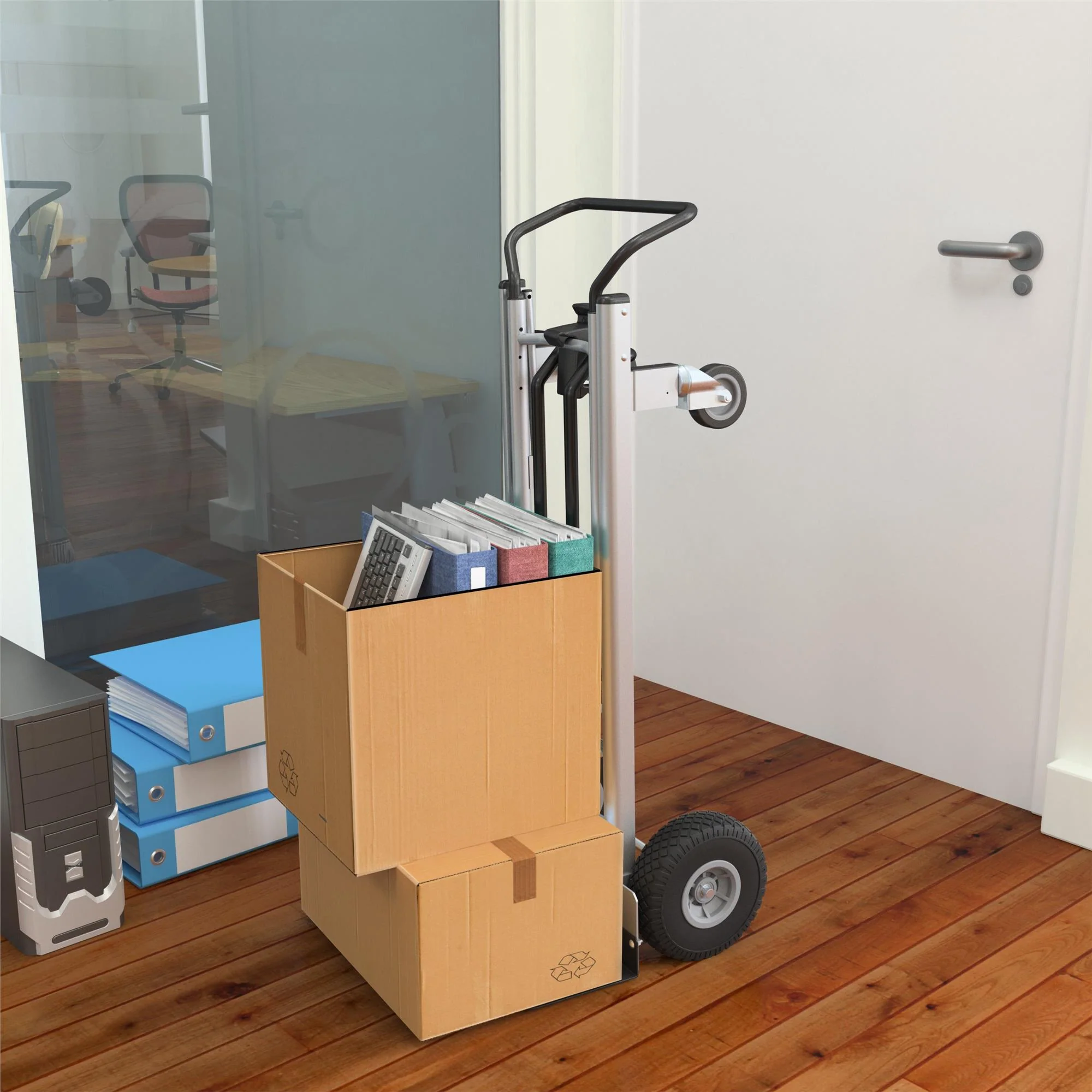2-in-1 Hybrid Handtruck