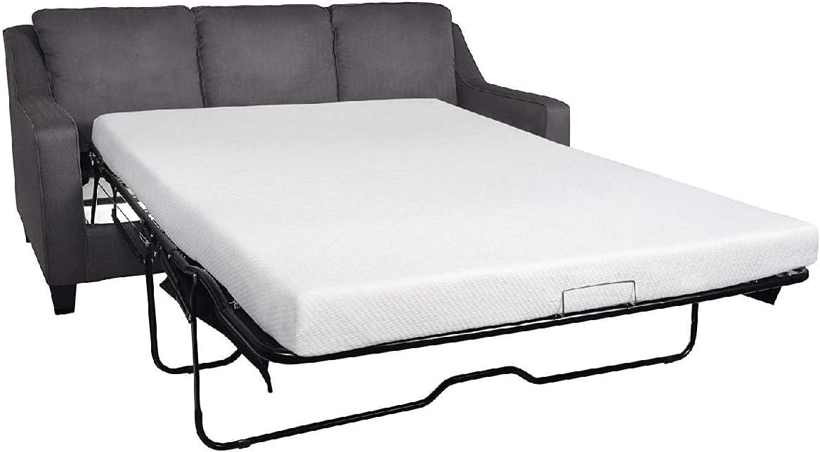 4.5-Inch Memory Foam Mattress for Queen Sofa Bed