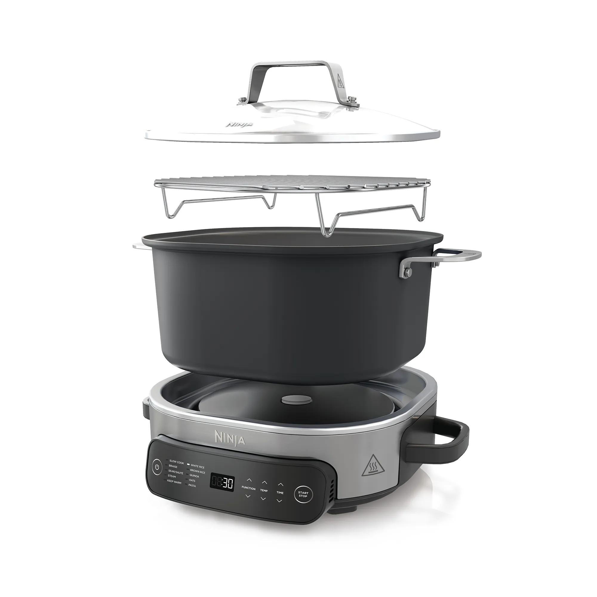 Ninja Foodi PossibleCooker 8-in-1 Multi-Function Cooker with Slow Cook, Sear, Steam & Bake Capabilities