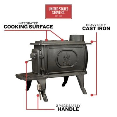 2026 900 Sq. Ft. EPA Exempt Cast Iron Stove